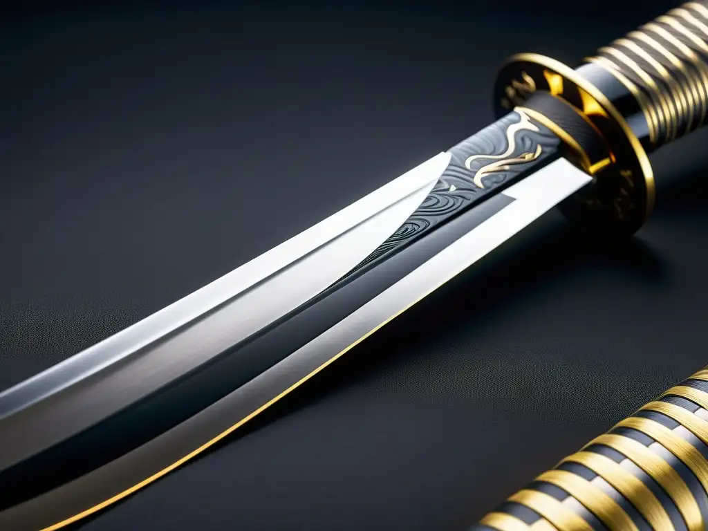 El brillante hamon de la legendaria katana de Miyamoto Musashi revela la historia de katanas legendarias en sus ondulaciones y detalles