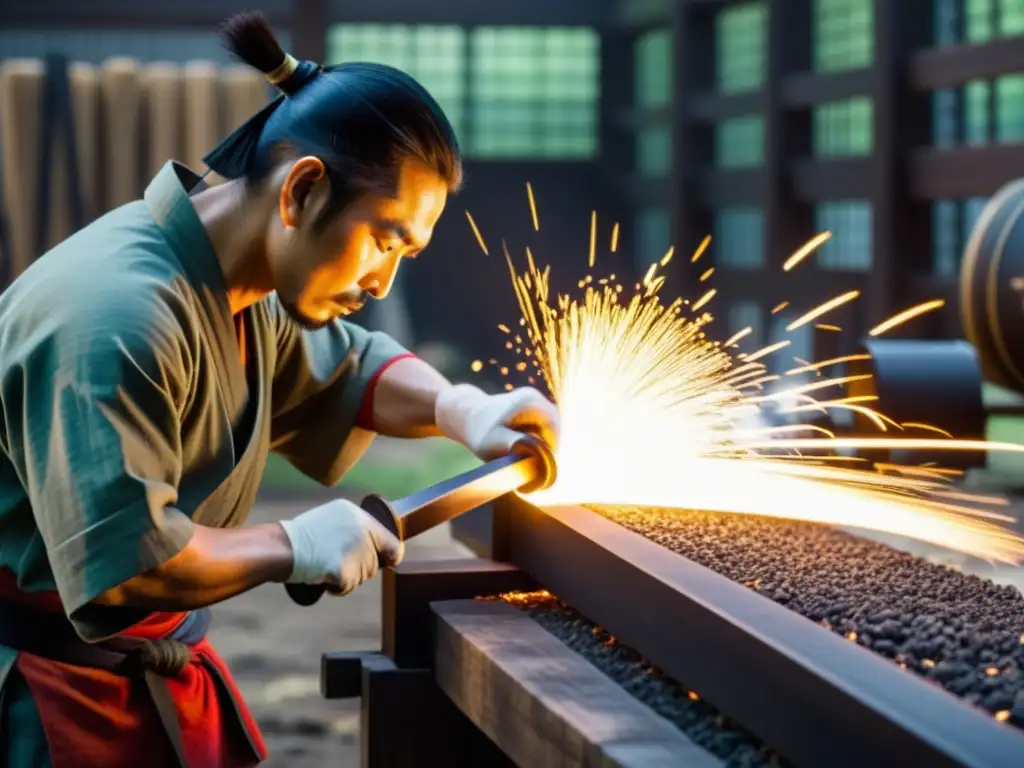 Espadas samurái forjadas con maestría en la transición hacia la modernidad en la producción de armas durante la era Meiji