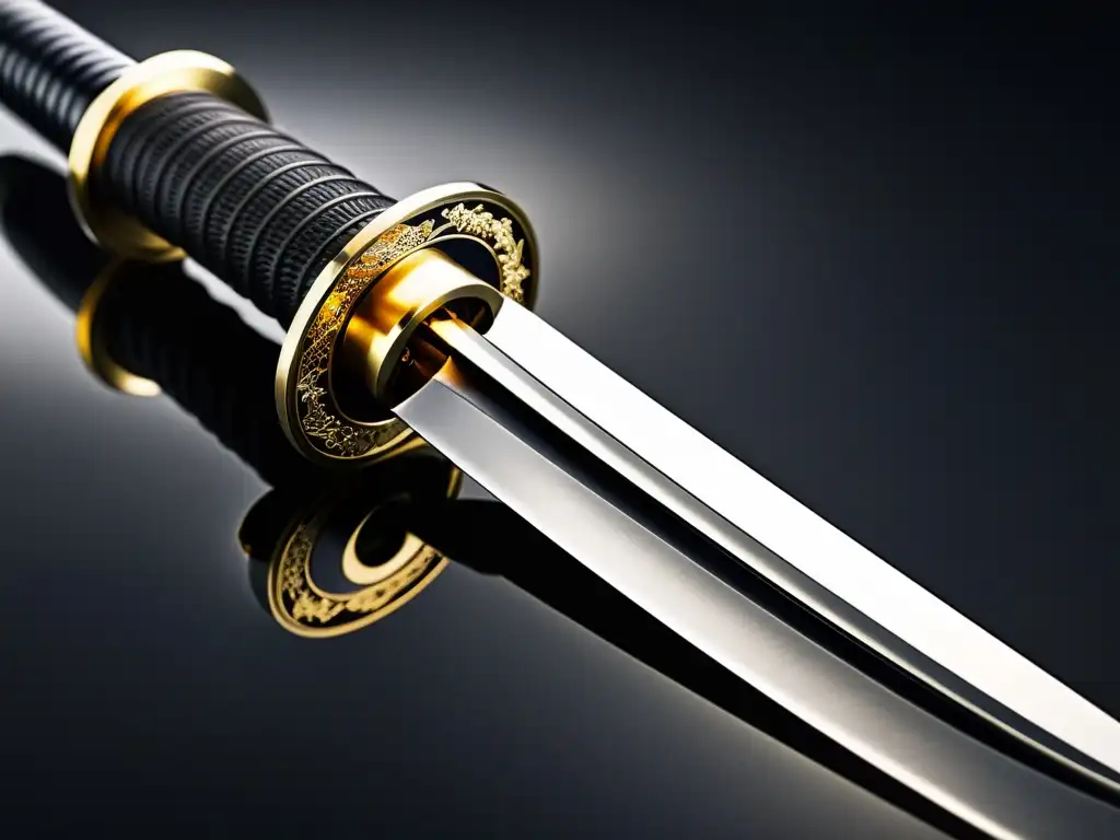 Una imagen detallada del katana de Ryoma Sakamoto, que evoca el misterio del samurai