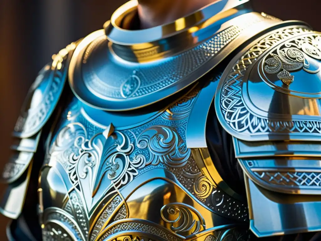 El Armor DoMaru Sengoku exhibe su intrincado diseño y artesanía, reflejando fuerza y resiliencia