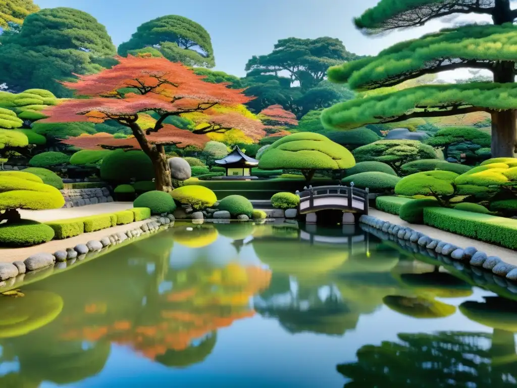 Jardines japoneses conservan herencia samurái: Imagen 8k detalla Kenrokuen Garden, Kanazawa