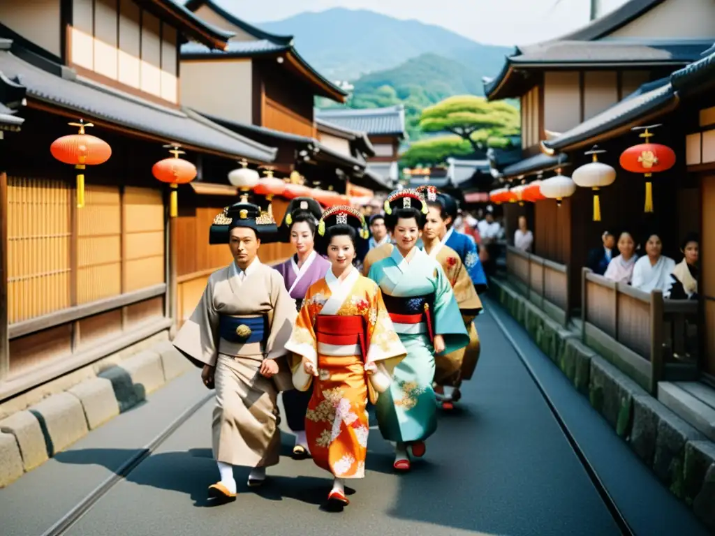 Procesión del Aoi Matsuri en Kyoto, Japón, destaca la influencia cultural en el samurái contemporáneo