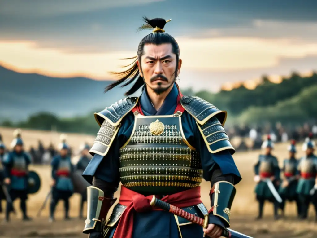 Oda Nobunaga lidera la revolución samurai en la guerra, con determinación y poder