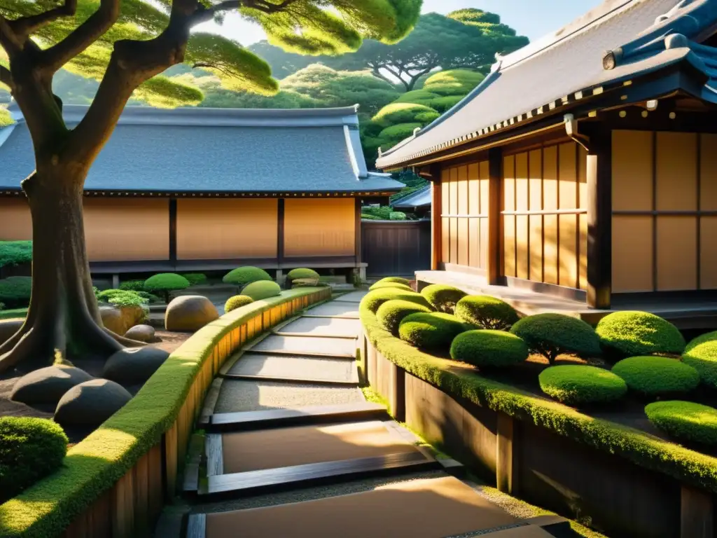 Un paisaje sereno y atemporal del distrito histórico de Nagamachi en Kanazawa, Japón, que refleja el legado samurái en Kanazawa