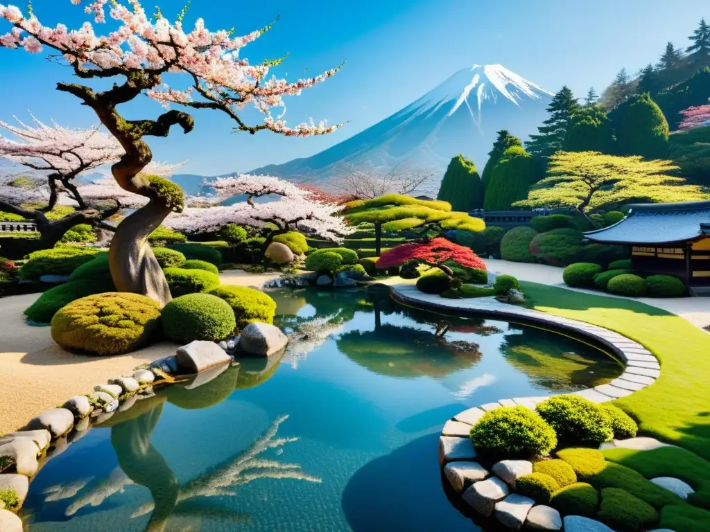 Paz en la Batalla: Jardines Japoneses Samuráis