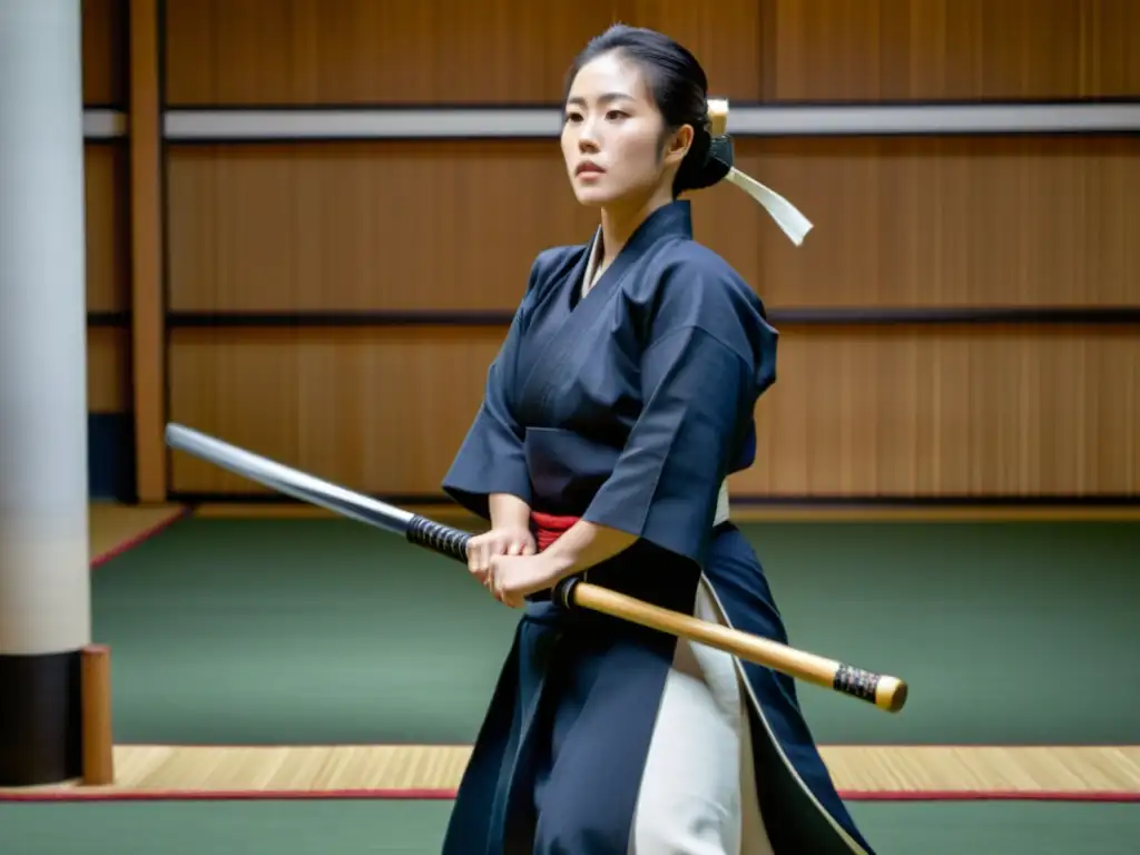 Una practicante de kendo con determinación desafía estereotipos en el dojo