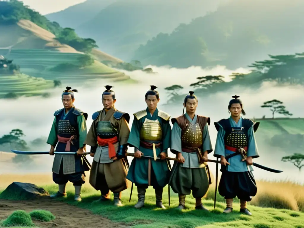 Un retrato documental de los samuráis en 'Seven Samurai' de Akira Kurosawa